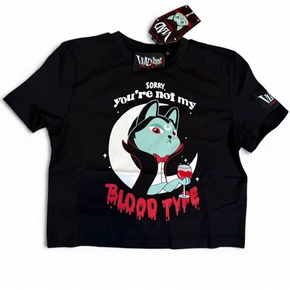 Killstar Vampurr Vlad Blood Type Crop